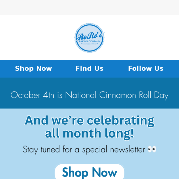 It's Almost National Cinnamon Roll Day!
