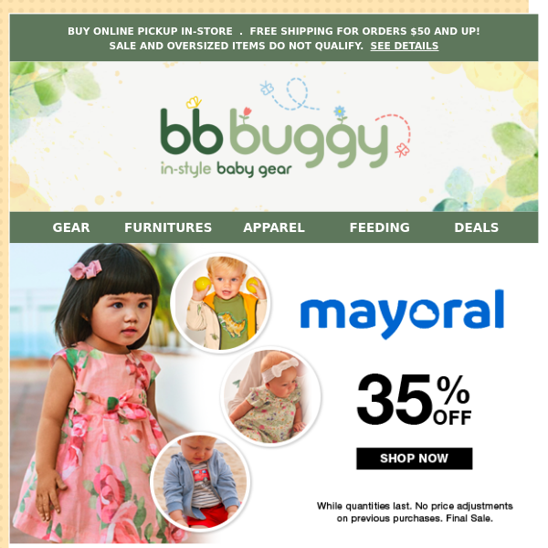 BB Buggy: SUMMER SALE ... deals ending soon