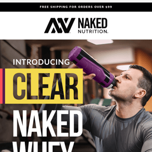NEW! Clear Naked Whey (+20% off for one week)