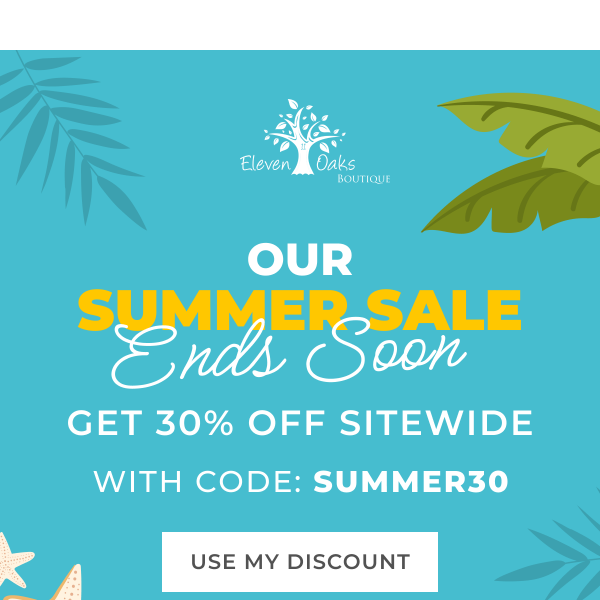 Our Summer sale is heating up 😉