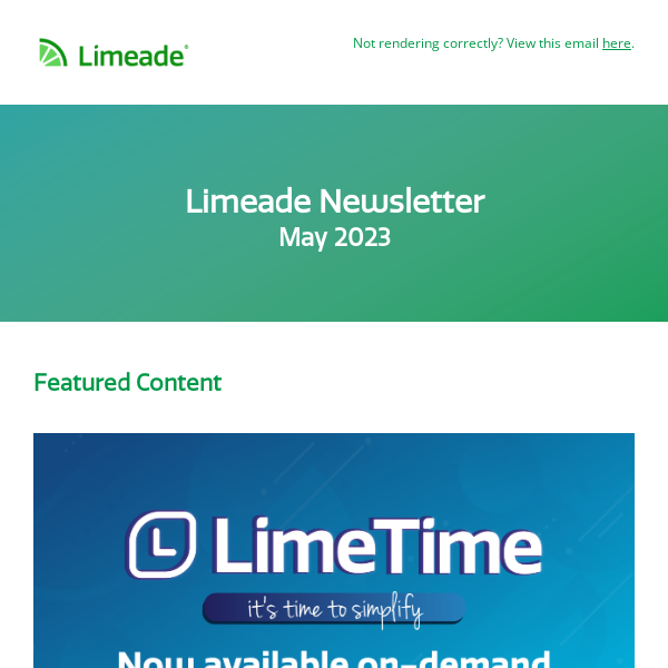 Latest from Limeade: May 2023