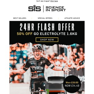 24HR Flash Sale ⚡ GO Electrolyte Orange