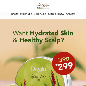 Savings Alert 💰 on Aloe Vera Gel. Tap here to get Rs.90 OFF