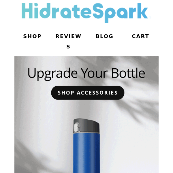 Upgrade your bottle with HidrateSpark PRO accessories🤩
