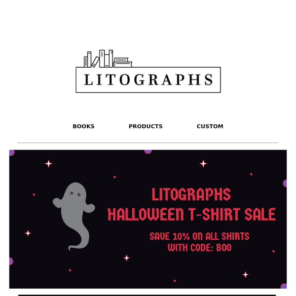 Spooky Sale! 10% off ALL shirts