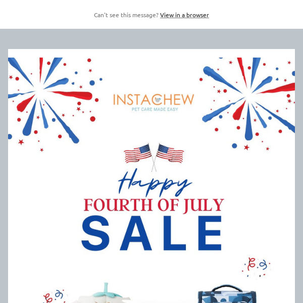 4th of July SALE  🎉  - Petcare Best Picks 🐶🐱