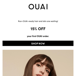Hair concerns? Find a better OUAI with 15% off