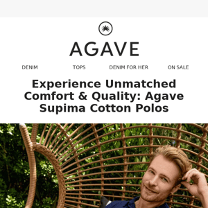 Experience Unmatched Comfort & Quality - Agave's Supima Cotton Polos