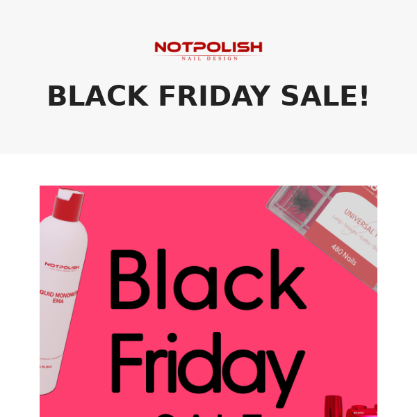 Black Friday is HERE!!! 🤩