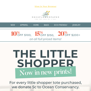 Meet The Little Shopper's New Prints! 🍂