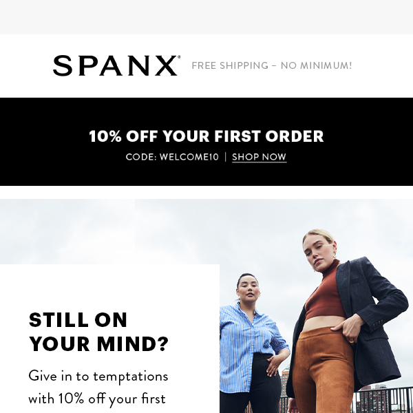 Spanx Promo Codes – 10% Off