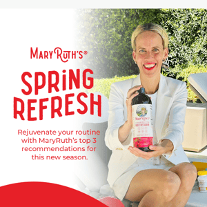 Spring is here! Let’s rejuvenate your routine