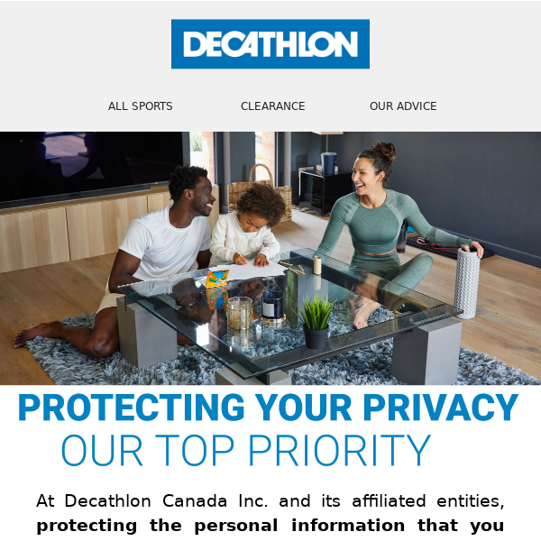 Protecting your privacy