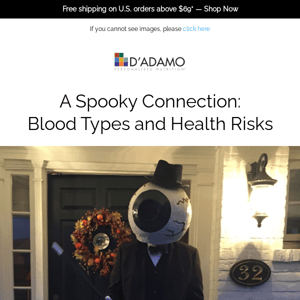 👁️‍🗨️Spooky Facts: Blood Type + Health Connection