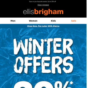 Shop Our Winter Offers Now!