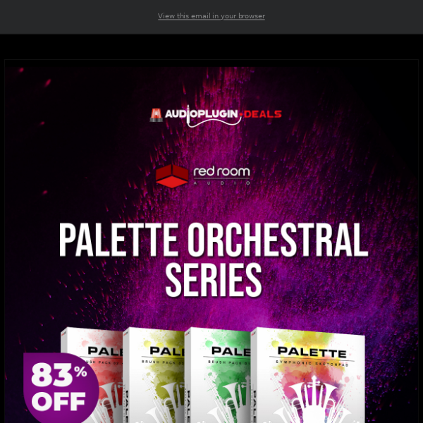 🔔 EPIC DEAL: 83% Palette Complete Orchestra by Red Room Audio!