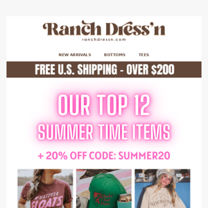 Top picks to fit your summer vibe! ☀️💗