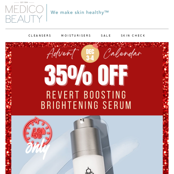 35% OFF Revert Boosting Brightening Serum 💫