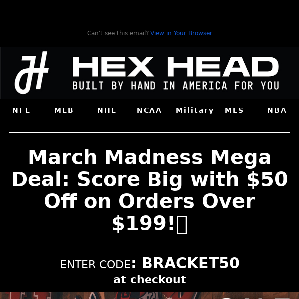 Celebrate March Madness with $50 Off!🎉🏀
