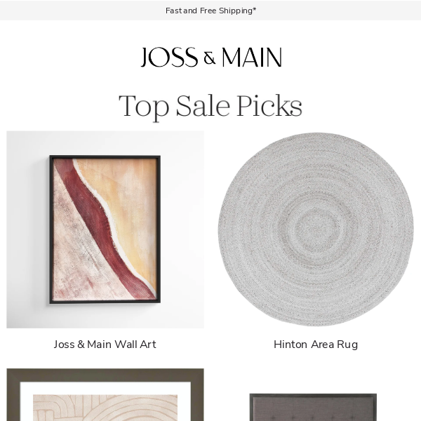 ✋ Scroll no more – the Joss & Main Wall Art is now up to 30% off!