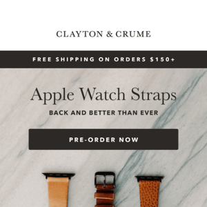 The Apple Watch Strap Is Back!