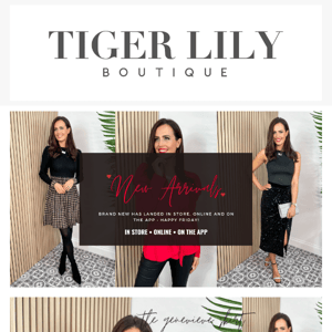 NEW For You, Tiger Lily Boutique ❤️