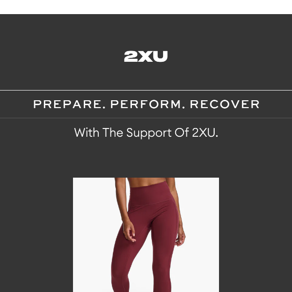Want to level up with 2XU compression? 💪