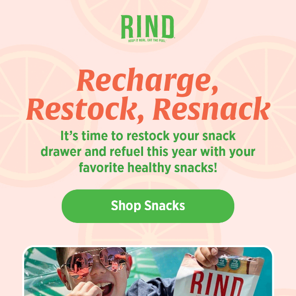 Recharge with RIND! 💪🍊🥝