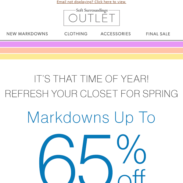 Wardrobe refresh? Yes! - Soft Surroundings Outlet