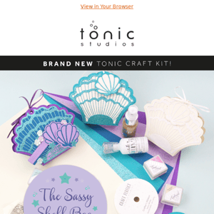 Tonic Studios USA, let's shell-ebrate 🐚