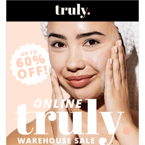 😱 ONLINE WAREHOUSE SALE!