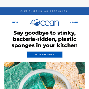 👋 Goodbye forever, stinky kitchen sponges!