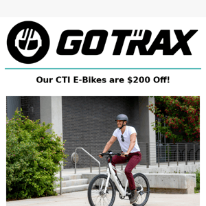 Our CTI E-Bike's are for Your CITY🌇