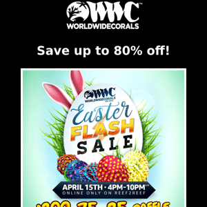 Hop! Hop! Hop! Easter Flash Sale!