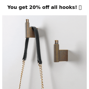 20% DISCOUNT! Campaign Prices on All Hooks