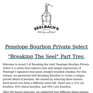 Bourbonr Pro: Penelope Private Select - Breaking The Seel Part Tres