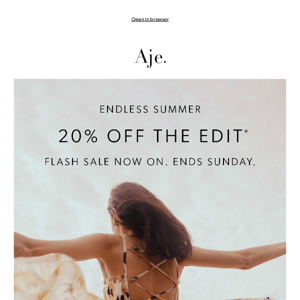 Endless Summer | 20% Off The Edit