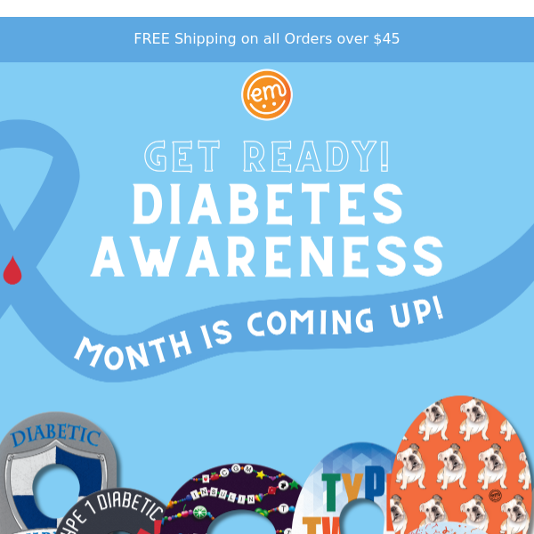 💙 Go Blue for National Diabetes Awareness Month