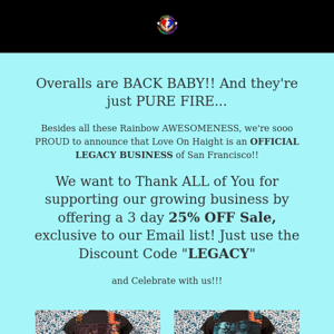 Celebrate with us using our 25% Discount Code!!