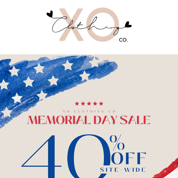 MEMORIAL DAY SALE 🇺🇸