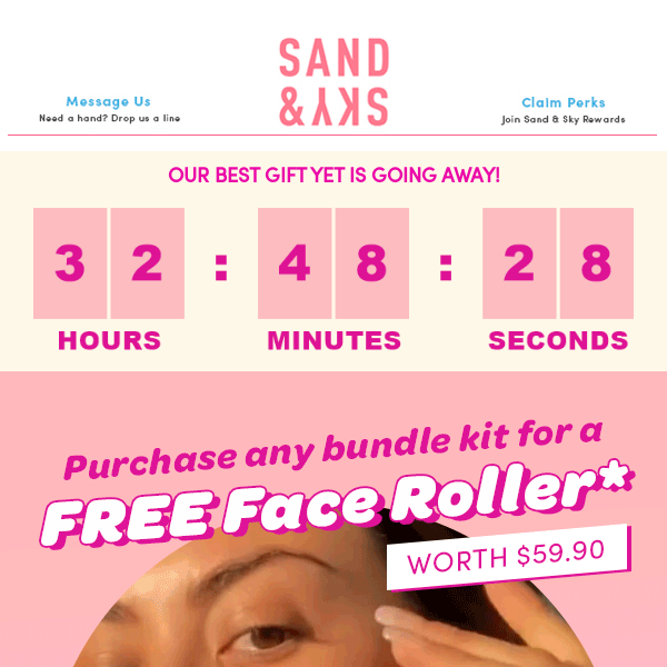 Unlock the Benefits of a Face Roller for glowing skin - Sand and Sky