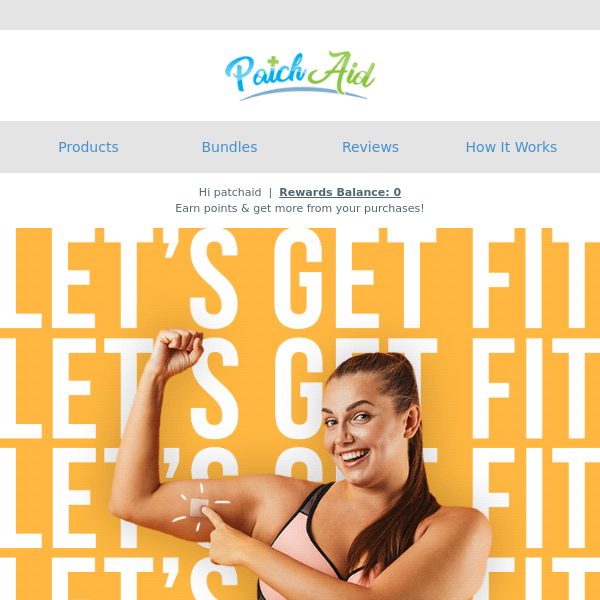💪 Let's get fit! Take 35% OFF Weight Loss + Bariatric patches