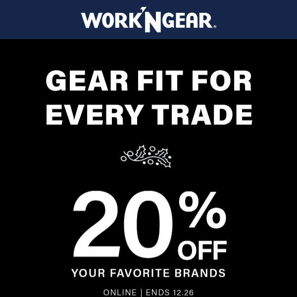 20% Your Favorite Brands