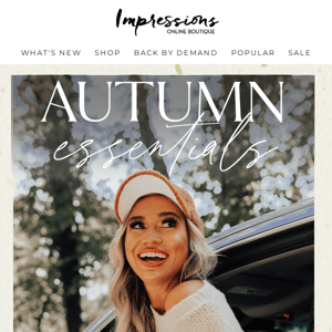 Autumn Essentials 🍂 Picked FOR YOU!
