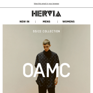 Just In: OAMC SS22 Collection - Shop Now!
