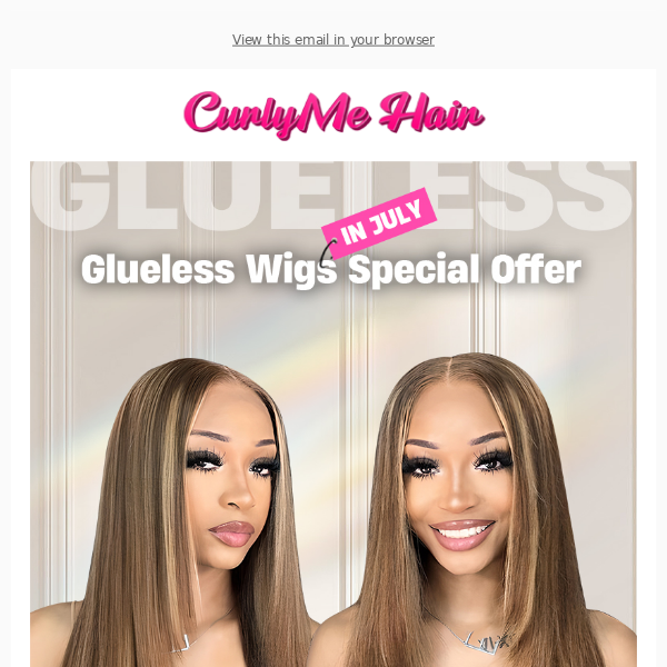 New Pre-bleached Glueless Wigs 20inch Only $159 | Special Offer❤️