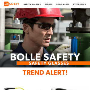 Bolle Safety Glasses - Trend Alert