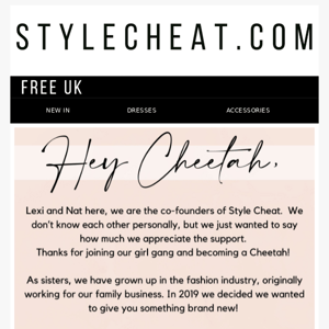 Style Cheat - Our Story ❤️