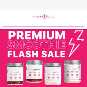 ALL premium smoothies $30! ENDS MIDNIGHT!