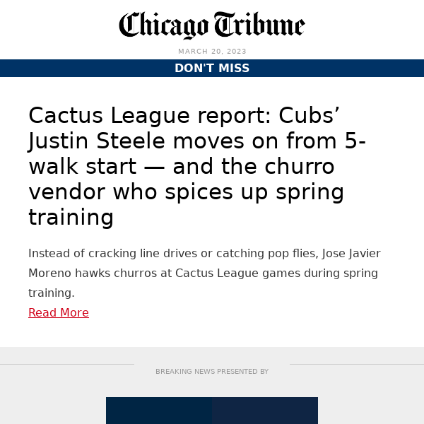 Cactus League report: White Sox and Cubs news